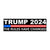 Donald Trump 2024 Bumper Sticker, The Rules Have Changed Car Stickers, Funny Anti Joe Biden Stickers, 2022 Trending Stickers - Tallys