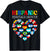 Happy National Hispanic Heritage Month All Countries Heart T-Shirt - Tallys