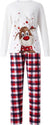 Matching Family Pajamas Sets Christmas PJ's Jammies Matching Holiday Organic Cotton Pajamas Sleepwear for Family Xmaspjs#046 - Tallys