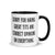 Sorry for having great tits and correct opinions on everything coffee mug, gift for know it all, funny mug, hilarious gift idea - Tallys