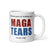 The Best Part of Waking Up is Maga Tears in my Cup Maga Tears Mug Coffee Mug, Donald Trump Mugs, Joe Biden 2023 Funny Mug, ELection 2024 mug - Tallys