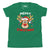 Youth Merry Christmas Reindeer Unisex T-Shirt - Tallys
