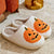 Halloween Pumpkin Slipper Fluffy, JackOLantern Slipper, Halloween Slipper, Spooky Slipper, Cute Fall Slipper, Spooky Season Slipper - Tallys